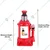 Hukums 50 Ton Capacity Hydraulic Bottle Jack for SUVs, Pickup Vehicles, and Vans - 420 mm Maximum Lifting Height