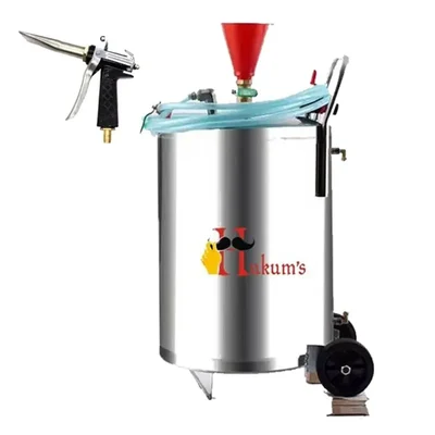 Hukums 70 Liters Stainless Steel Car Washing Foam Tank With 1 Year Warranty