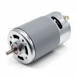 HUMSER 12V 6000RPM Small DC Motor, 64x37mm High-Speed Brushed Motor 