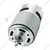 HUMSER 12V 6000RPM Small DC Motor, 64x37mm High-Speed Brushed Motor 