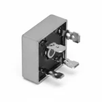 HUMSER 50V 10A Aluminium Body AC to DC Bridge Rectifier Single Phase Full-Wave