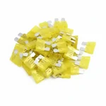 HUMSER Automotive Blade Fuses 20 Amp Yellow(100 PCS)