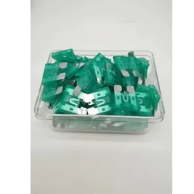 HUMSER AUTOMOTIVE BLADE FUSES 30 AMP Green(100 PCS)