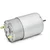 HUMSER Small 18V 6000 RPM DC Motor (Silver) - High-Speed Brushed Motor for DIY Projects