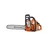 Husqvarna 120, 35-cc Petrol Chainsaw with 16 inch Guide Bar