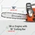 Husqvarna 120, 35-cc Petrol Chainsaw with 16 inch Guide Bar