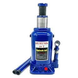 Hukums 10 Ton Capacity Hydraulic Bottle Jack With Oil Seal Kit - 390mm Maximum Lifting Height