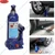 Heavy Duty 5-Ton Capacity Hydraulic Bottle Jack For Full Size SUV, Passengers Vehicle, Light Van - Maximum Lifting Height 355 mm