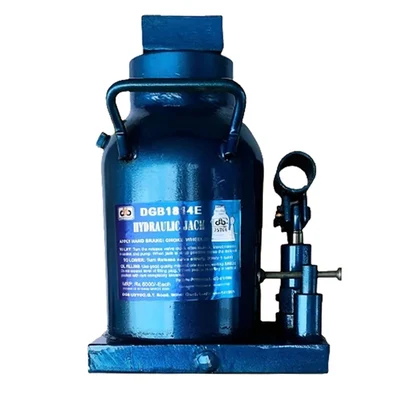 DGB Udyog 75 Ton Single Lift Hydraulic Bottle Jack, 375 mm Maximum Lifting Height 