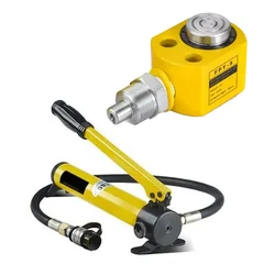 Nutronics 5 Ton Hydraulic Cylinders Jack With Hand Pump, ( FPY-5+180 )