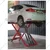 Hyco 4 Ton Load Capacity Double Cylinder And One Support Ram Hydraulic Scissor Car Lifter