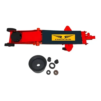 Driger 20 ton Hydraulic Floor Trolley Jack With Oil Seal Kit-560 mm Maximum Lifting Height (1 Year Warranty)
