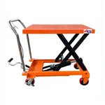 4G 350 Kg Load Capacity Hydraulic Scissor Table With 0.9 Meter Maximum Lifting Height