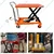 4G 150 Kg Load Capacity Hydraulic Scissor Table With 1.26 Meter Maximum Lifting Height