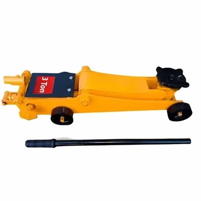 Premium Quality 3 Ton Trolley Jack ,450 mm Maximum Lifting Height,Powder Coated With 6 Months Warranty