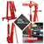 Big Red Torin 2 Ton Capacity Folding Hydraulic Floor Crane / Engine Hoist with 2240 mm Maximum Lifting Height
