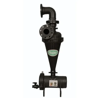 SUJAY 3 inch Plastic Hydro Cyclone Filter with 50 m3/h Capacity used for Water Cleaning