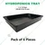 Hydroponics Tray with Water Drainage Holes of Size 1 X 1.5 Feet (Pack of 6 Pieces)