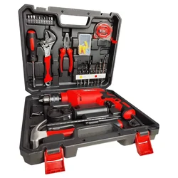 iBELL Professional 13 mm 650 Watt Impact Drill With 59 Pcs Tool Kit, 2800 RPM (TD13-85)