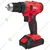 iBELL Professional 20V Cordless Impact Drill Driver With Battery, Charger & 101 Pcs Accessories, 1450 RPM (CT20-38)