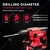 iBELL 24mm 20V Cordless SDS-PLUS Quick Change Chuck Rotary Hammer Drill With Accessories, 1400 RPM (IBL BH22-47)