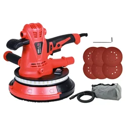 iBELL 215mm (8.5") 1300 Watt Dry Wall Sander With Sanding Disc, 1400-2600 RPM (IBL DS25-80)