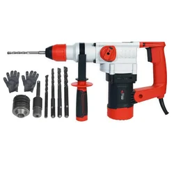 IBELL 26 mm 1000 Watt Rotary Hammer Drill With Accessories, 750 RPM (RH28-101)
