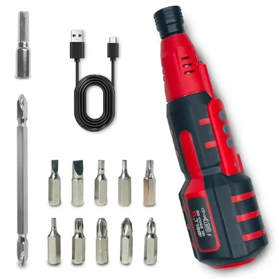 iBELL 6.35mm Cordless Tester Combination Screwdriver Set (BS03-06)