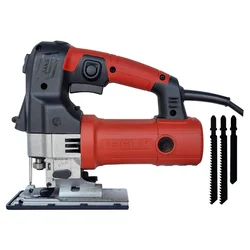 iBELL 65mm 700 Watt Jig Saw With Variable Speed, Bevel Cutting & Cutting Blades, 500-3000 RPM (JS10-70)