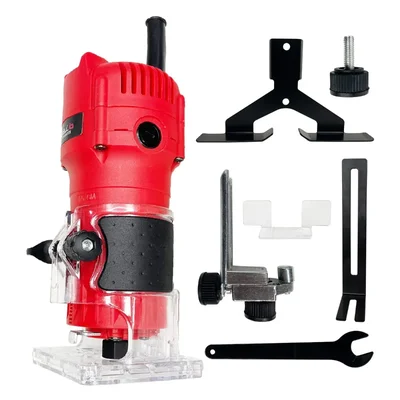 iBELL 6mm to 8mm 650 Watt Professional Palm Router, 32000 RPM (PR60-68)