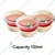 Premium Quality 1200 Pcs, 120ml PET Ice Cream Bowl With Lid for Indoor and Outdoor Events
