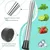 2 Pcs, Stainless Steel Cocktail Muddler Ice Crusher Stick with Nylon Head