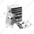Restaurant Type Square Shape 6 Tray Gas Operated Idli Steamer for Soft & Fluffy Idli ideally for Home