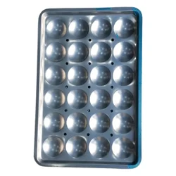 SS 304 Idly Tray 24 Idly at a time, Size 60X40CM for Multi-Use Like Rice Steamer/Cooker