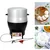 Commercial Gas Operated Idli Cooker, Capacity 150 Idli (40Litre)