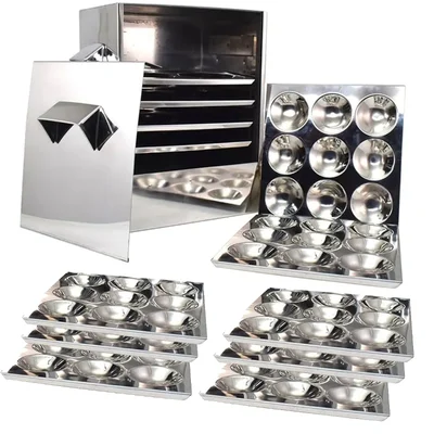 108 pcs Idli Making Machine, 12 Trays & Stainless Steel Body