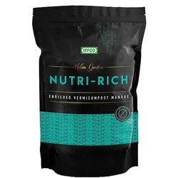 IFFCO Urban Gardens 5kg Nutri Rich Seaweed Fortified Vermicompost for Plants (Pack-1 Pc)