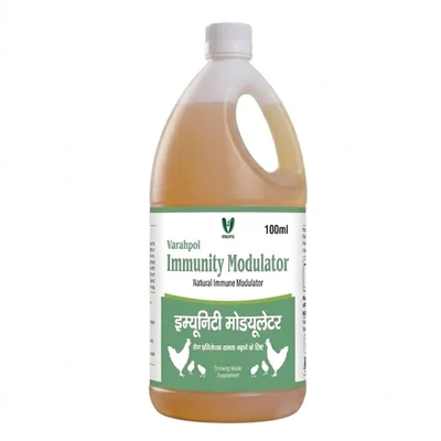 VarahVet Immunity Modulator Liquid - Natural Immune Shield & Stress Relief(Pack-100 ml)