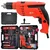 HPD Shakti 13mm 850 Watt Variable Speed, F/R Function Impact Drill With Accessories Tool Box, 0-3000 RPM