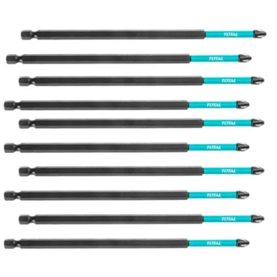 Total 200 mm Impact Screwdriver Bit (TACIM71PH2200) - Pack of 5