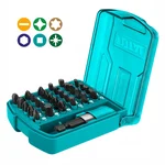 TOTAL 30pcs 25mm Impact Screw Driver Bits Set (TACSD18306)