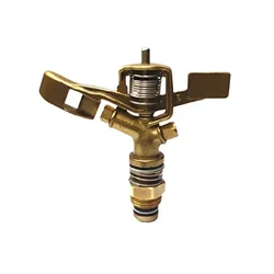  3/4" Zinc Impact Sprinkler Water Irrigation Sprayer Head for Garden & Lawn (Pack Of 5)