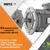 Impel IE2 Series 0.5 HP Three Phase 2 Pole Flange Mounted AC Induction Motor With 2 Years Warranty
