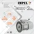 Impel 1.5 HP Three Phase 4 Pole Flange Mounted AC Induction Motor With DC Braking System - 2 Years Warranty