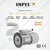 Impel 1 HP Three Phase 4 Pole Flange Mounted AC Induction Motor With DC Braking System - 2 Years Warranty