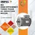 Impel IE2 Series 3 HP Three Phase 4 Pole Flange Mounted AC Induction Motor With 2 Years Warranty