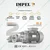 Impel IE2 Series 50 HP Three Phase 4 Pole Foot Mounted AC Induction Motor With 2 Years Warranty