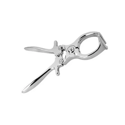 Forgesy 9 Inch Stainless Steel Veterinary Castrator Forceps Swivel Stem Mount