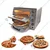 Premium Quality Stone Base Double Deck 16x16 Inch Electric Pizza Oven 