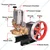 Heavy Duty HTP-70 High Pressure Triple Pistons HTP Sprayer Pump For Cleaning & Agricultural Spray